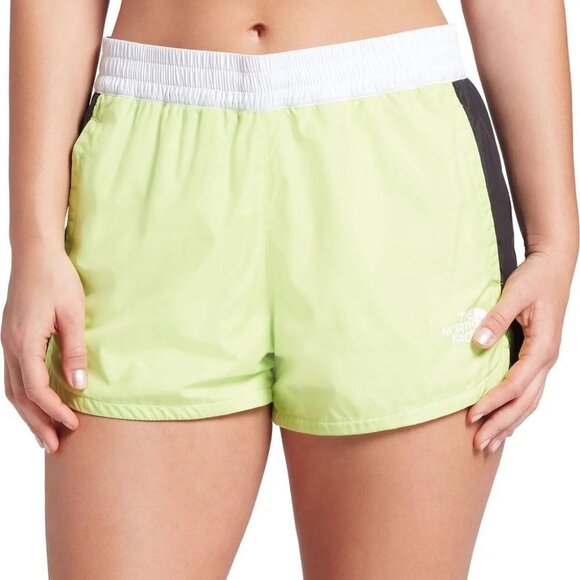 * NEW The North Face Hydrenaline Shorts in Black and Yellow Size S - Picture 1 of 6